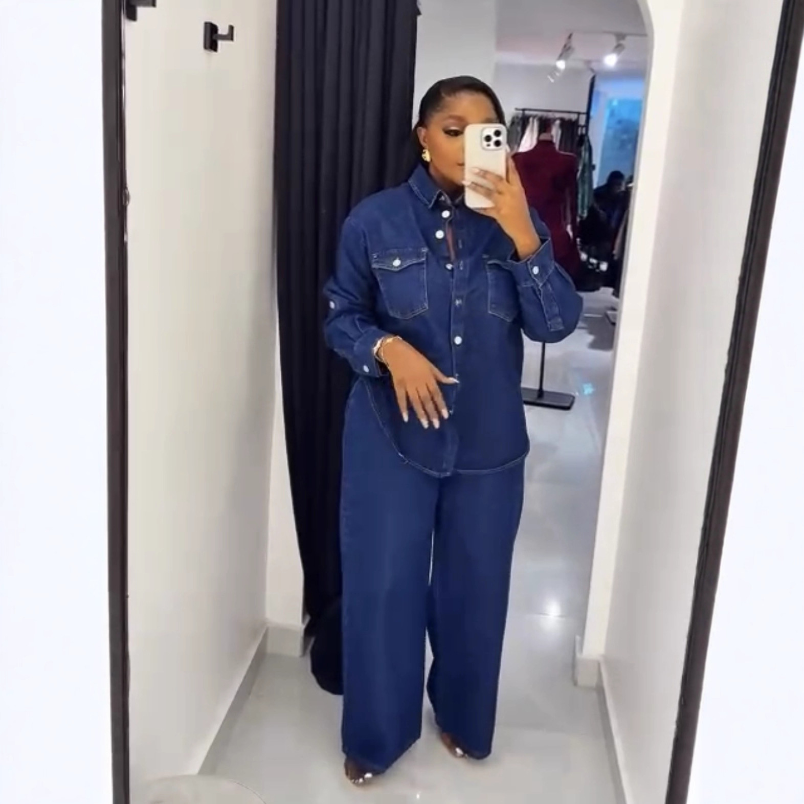Women'S Jeans Accessories - Jeans 2 Piece Sets Women Denim