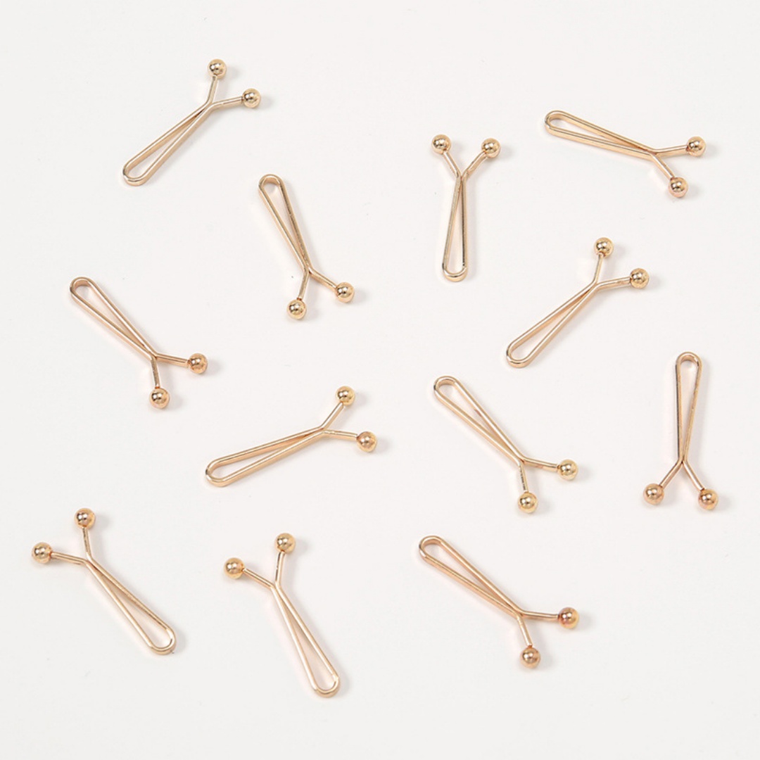 Women Accessories In Wholesale - Wholesale 12pcs/Bag Scarf Clip Brooch Pins