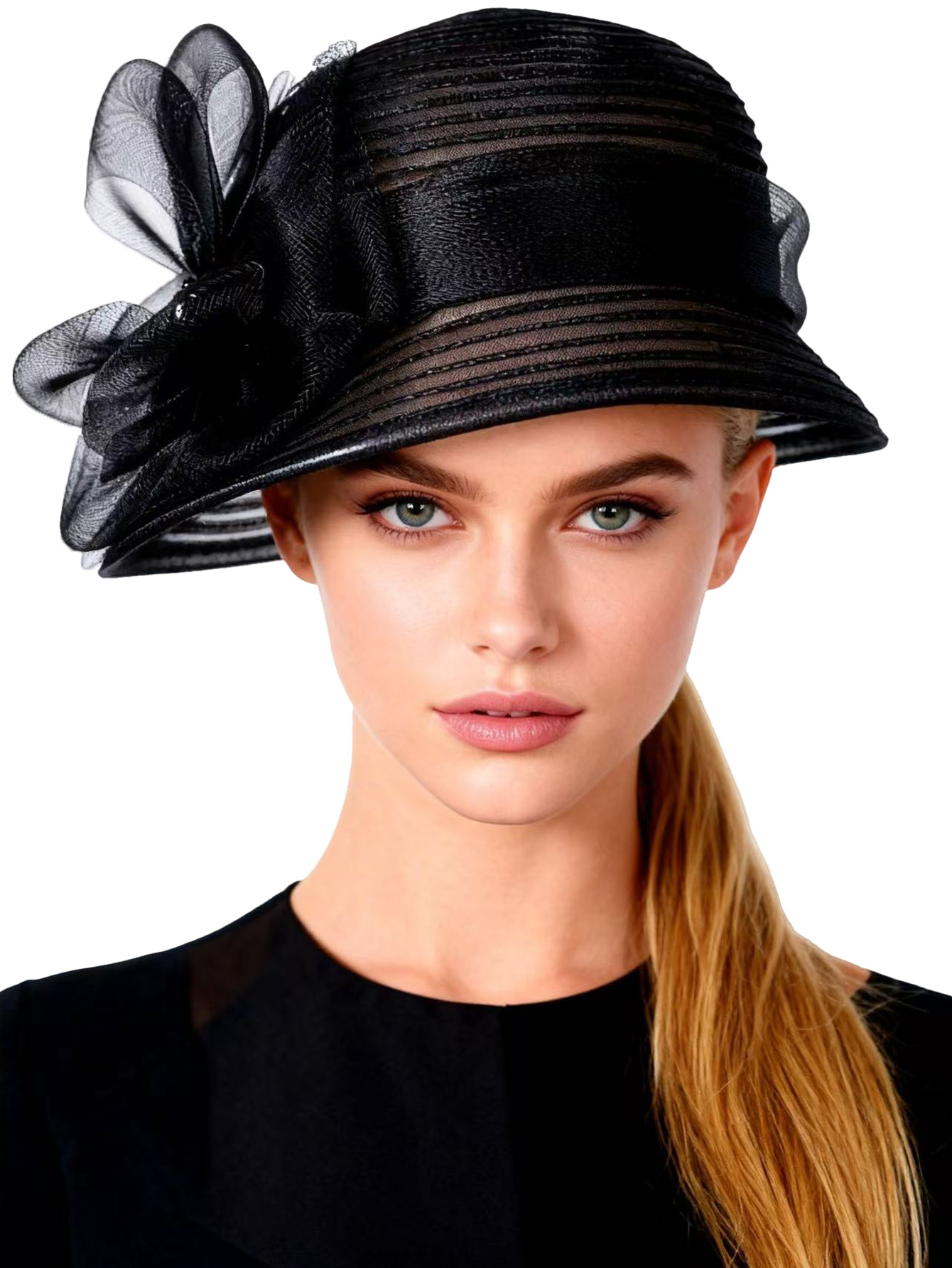 Women'S Formal Accessories - Floral Derby Fascinator Hat & Fedora