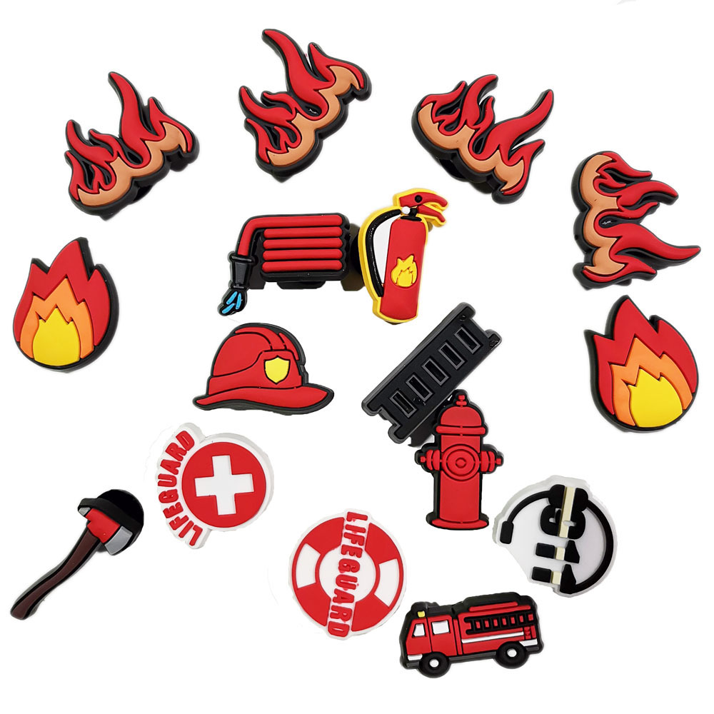 Women'S Accessories Crocs - Fireman Shoe Charms for Crocs Accessories