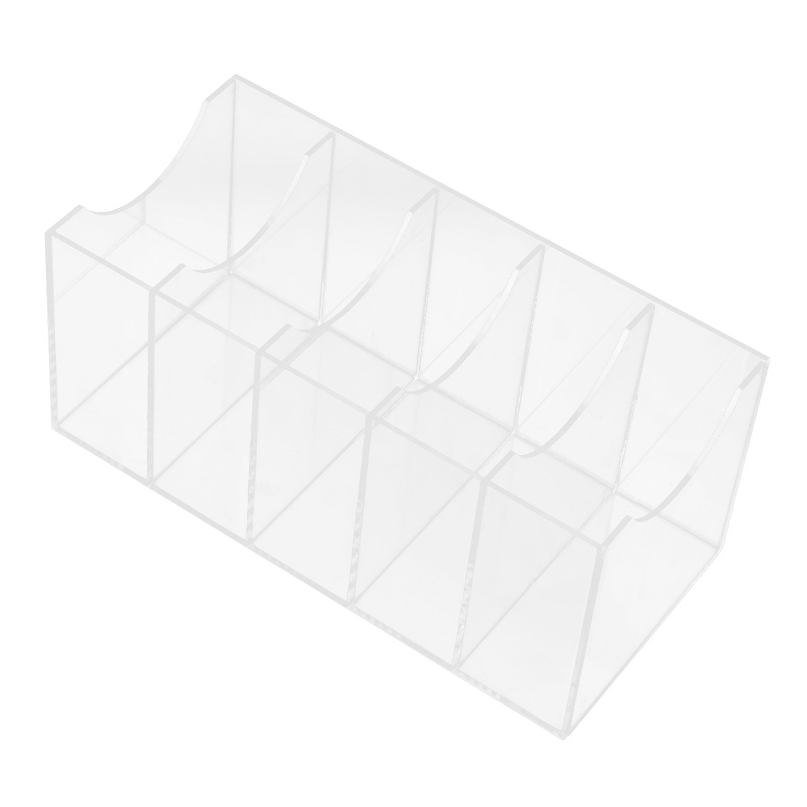 Women Accessories Drawer - 5-Slot Clear Acrylic Belt Organizer for