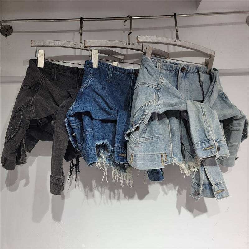 Women'S Jeans Accessories - Denim Shorts Women Jeans Vintage Washed
