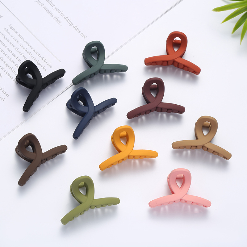 Women Accessories In Wholesale - New Fashion Small 4.5cm Frosted Simple