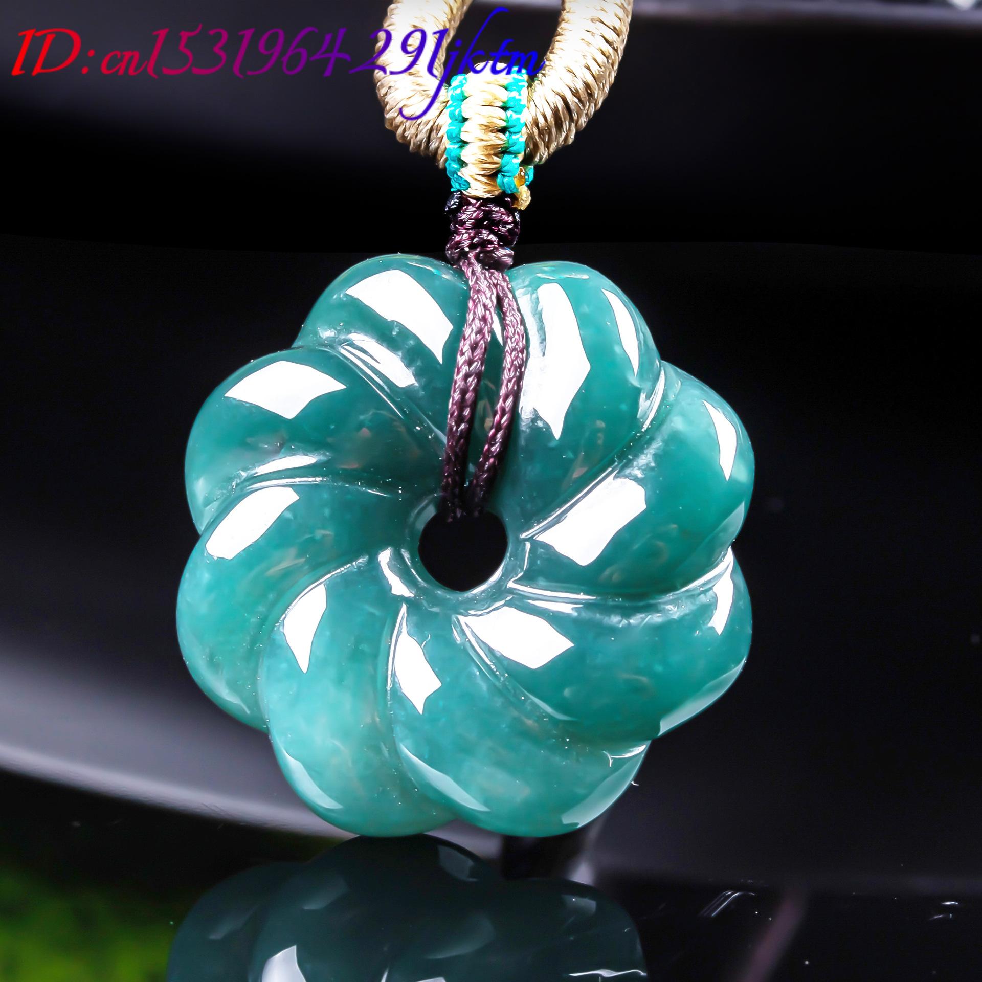 Natural Burmese Jadeite Flower - Women Accessories Gift review and price