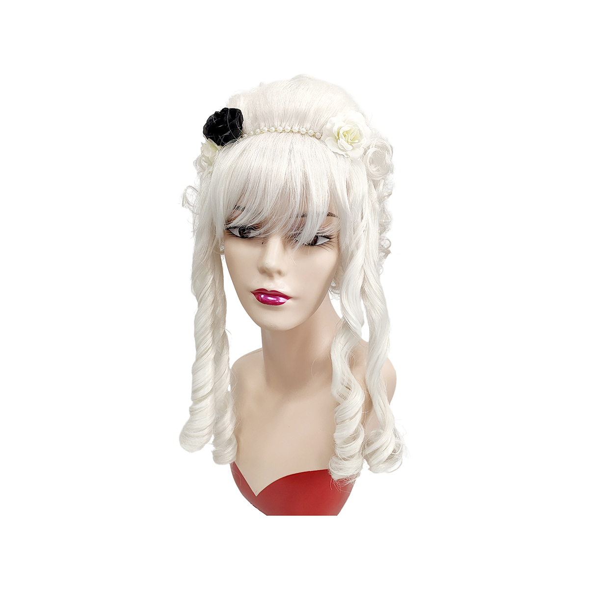 White Victorian Beehive Curly  - Women'S Accessories Louis Vuitton review and price