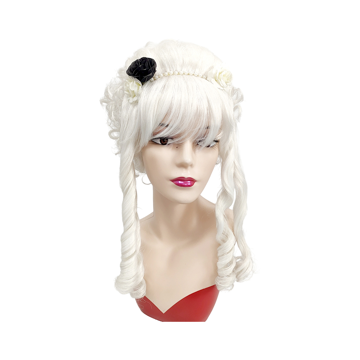 White Victorian Beehive Curly  - Women'S Accessories Louis Vuitton review and price