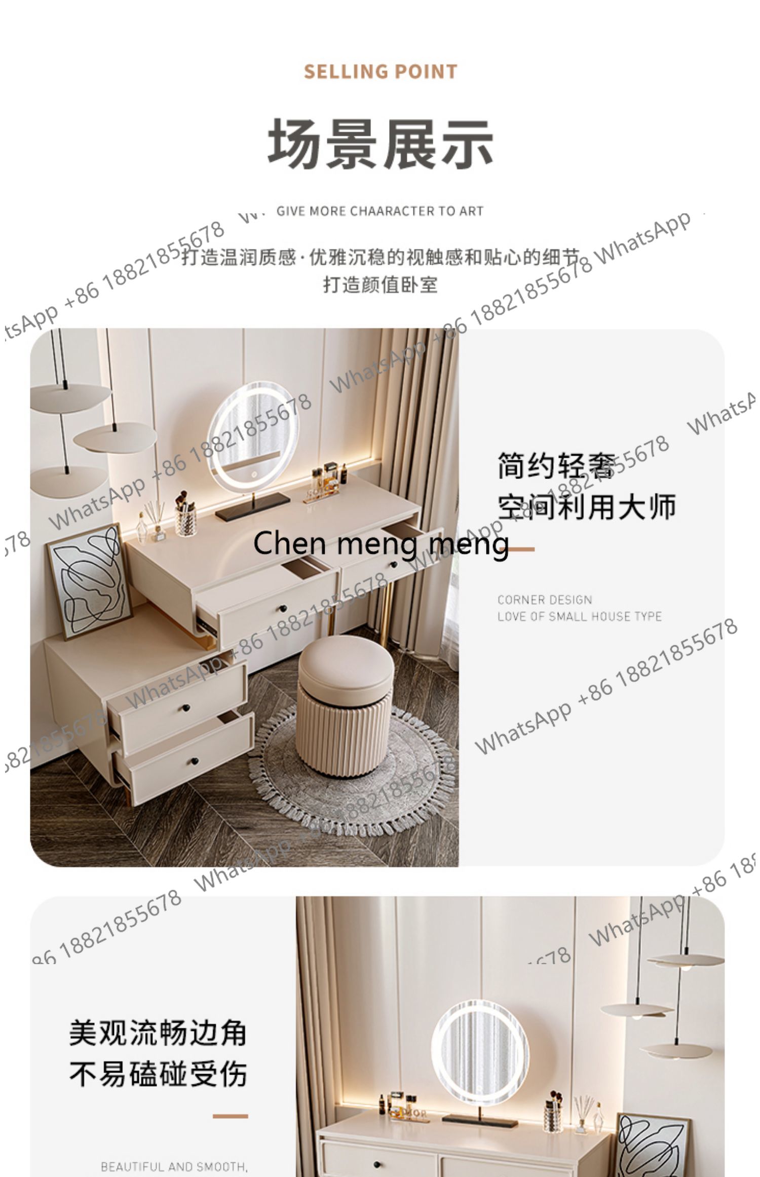 Modern Apartment Dressing Tabl - Women Accessories Drawer review and price