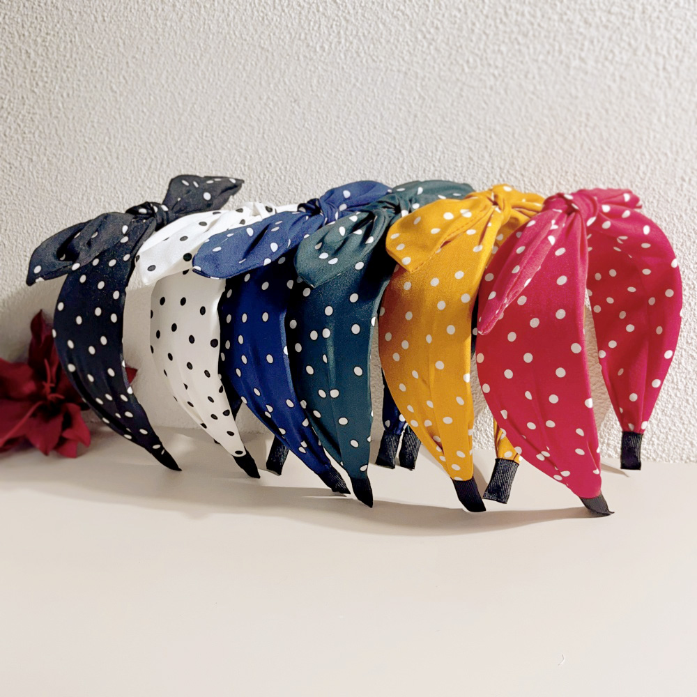 Boho Dots Wide Hair Bands for  - Women Accessories Wholesale China review and price