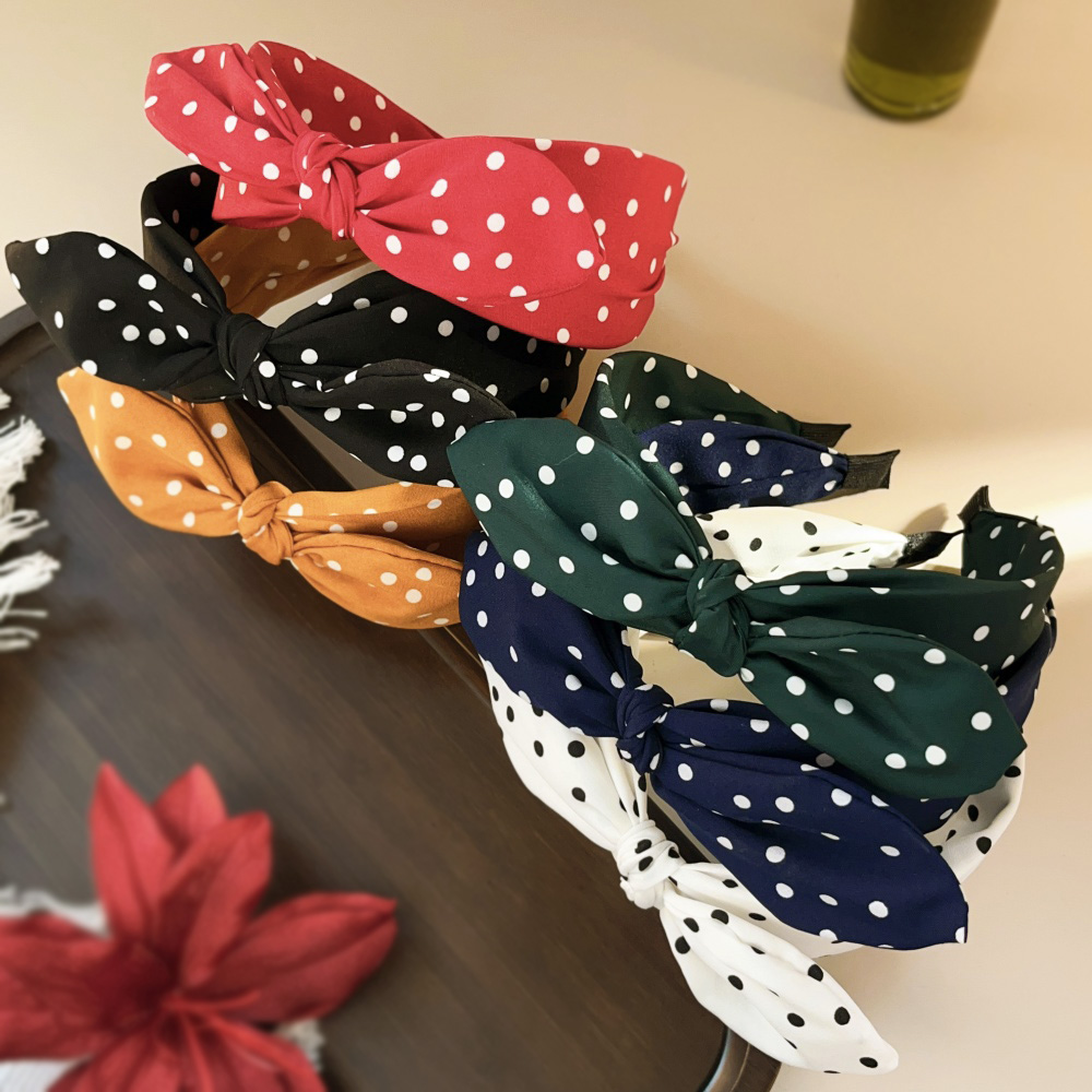 Boho Dots Wide Hair Bands for  - Women Accessories Wholesale China review and price