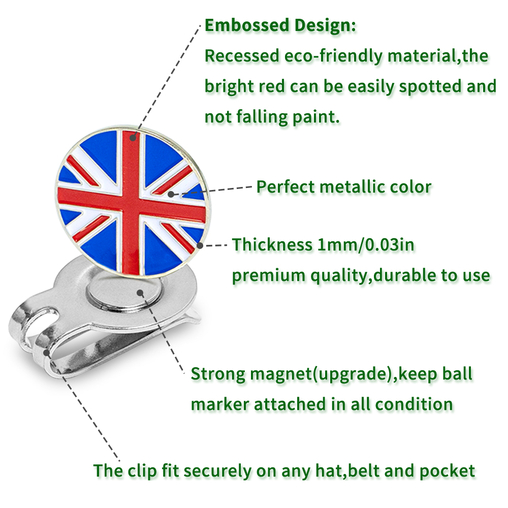 Caiton 4Pcs Golf Hat Clips Mag - Women'S Accessories Uk review and price