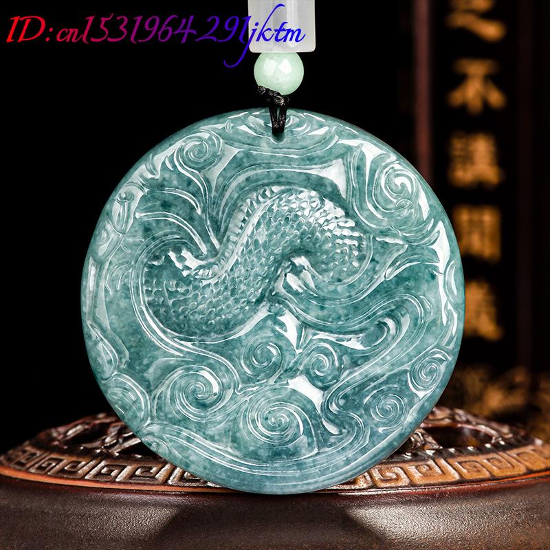 Burmese Jadeite Dragon Pendant - Women Accessories Gift review and price