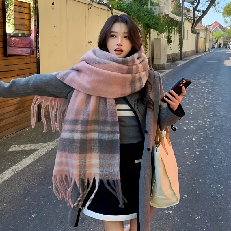 Classic Plaid Scarf for Women  - Women'S Formal Accessories review and price