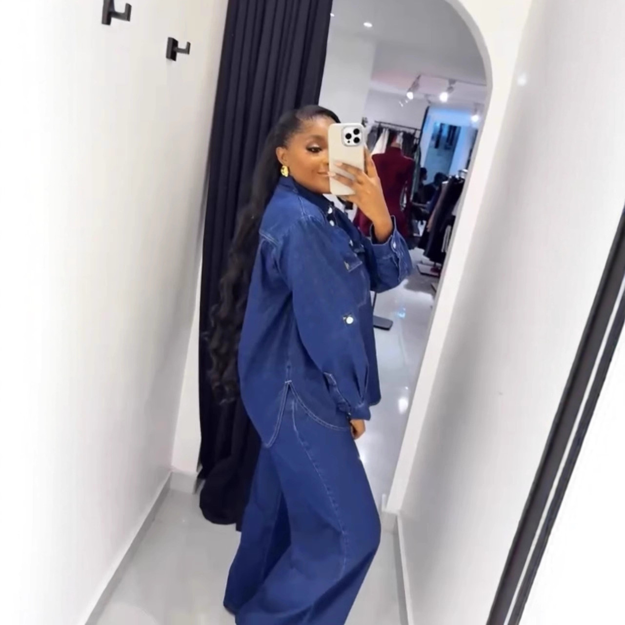 Jeans 2 Piece Sets Women Denim - Women'S Jeans Accessories review and price