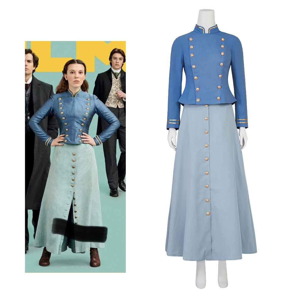 Movie Cosplay Enola Holmes 2 C - Women'S Accessories Louis Vuitton review and price