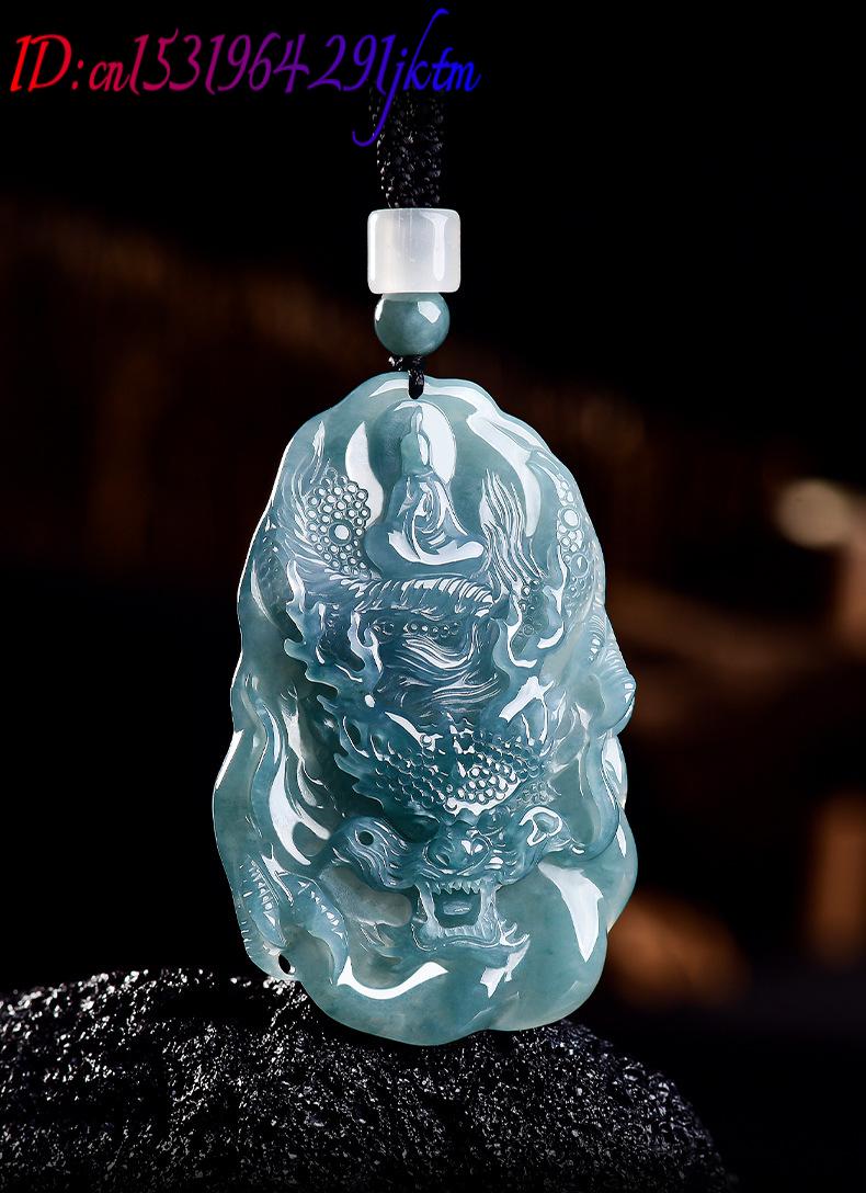 Natural Burmese Jadeite Dragon - Women Accessories Gift review and price
