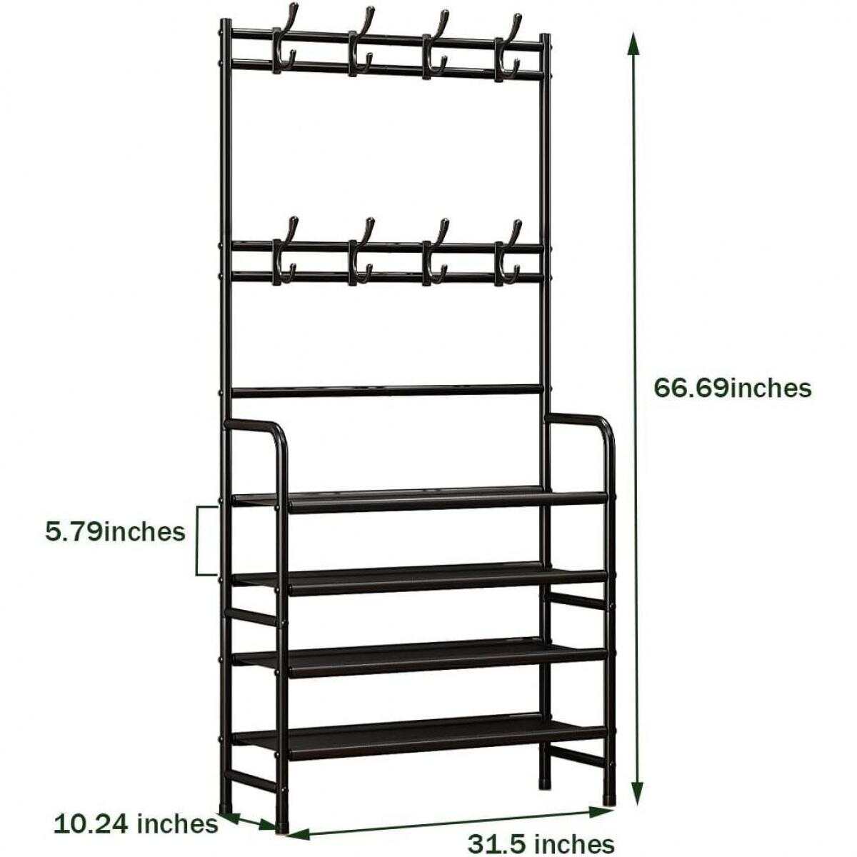 SUOERNUO Metal 4-Tier Shoe Rac - Women'S Accessories Rack Room Shoes review and price
