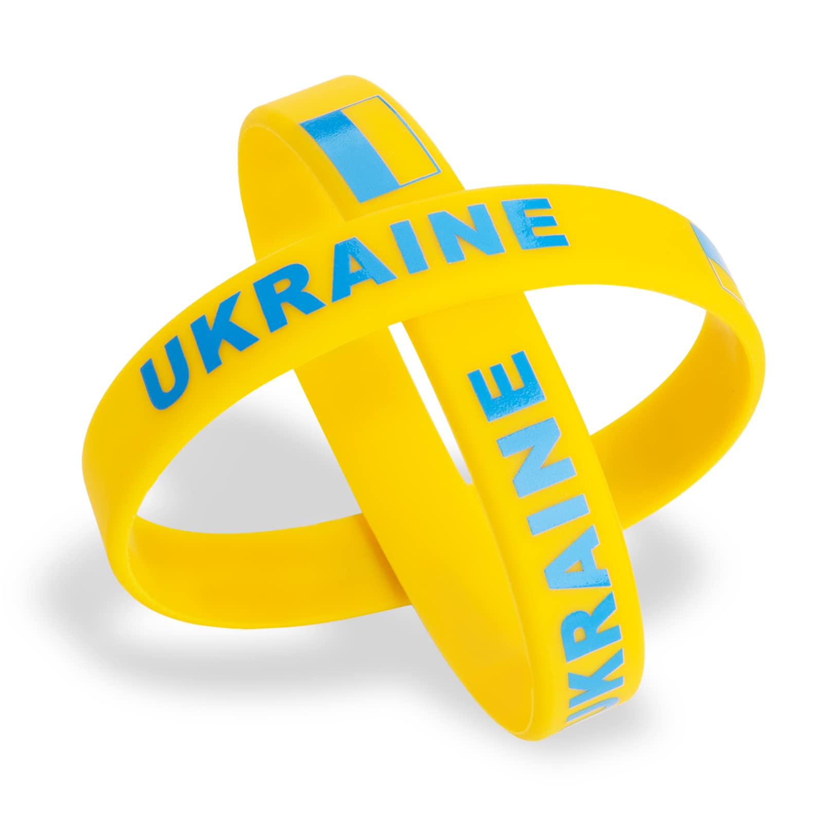 2pcs Ukraine Flag Bracelet Sil - Women'S Accessories Uk review and price