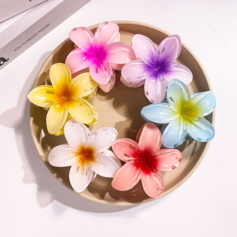 1/6PCS 8CM Women Flower Hair C - Women Accessories In Wholesale review and price