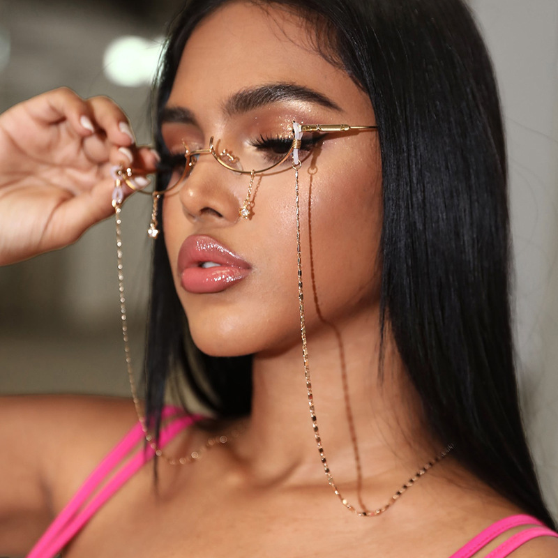 Mask Sunglasses Chains for Wom - Women Accessories In Wholesale review and price