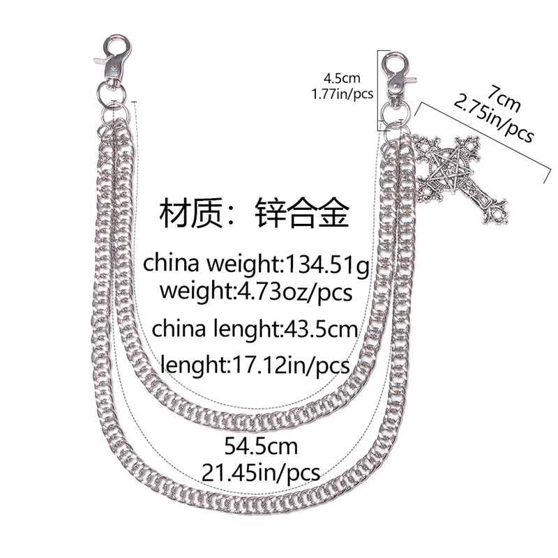 Fashion Punk Metal Pants Chain - Women'S Jeans Accessories review and price