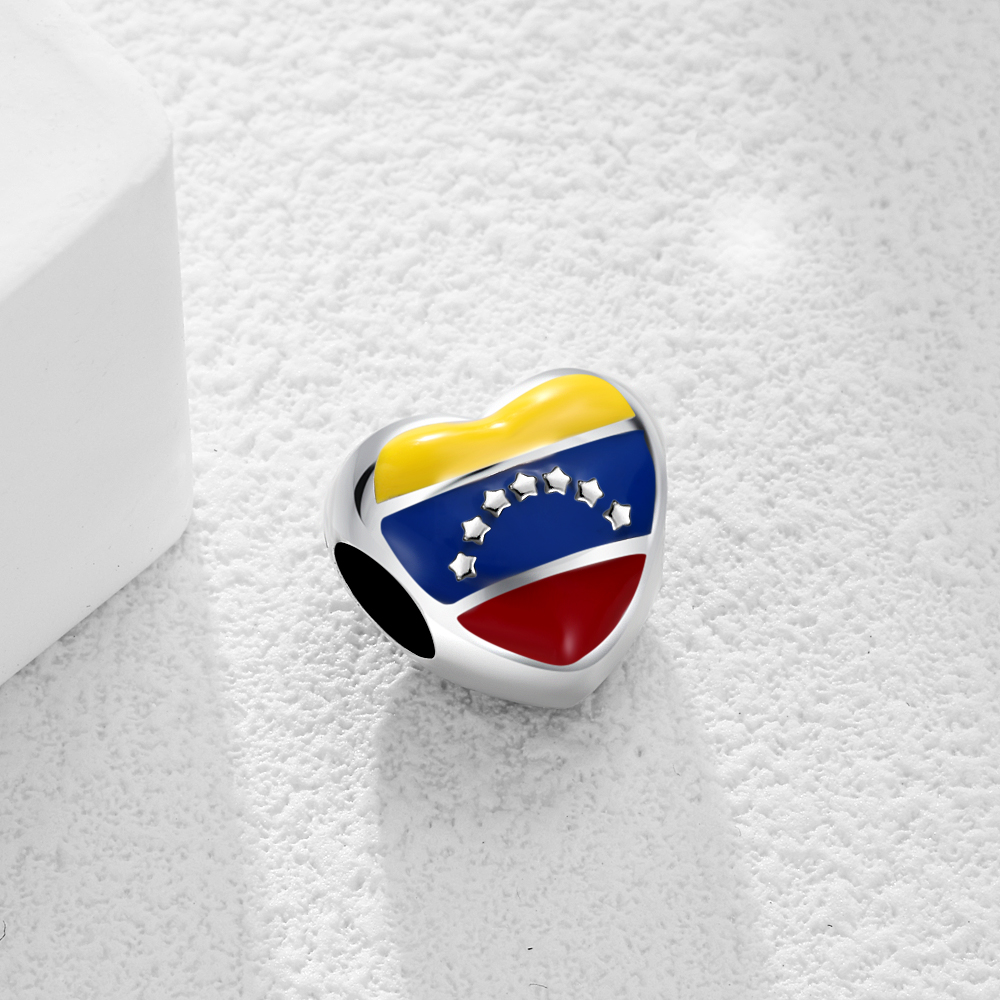 31 Countries Flag Heart Charms - Women'S Accessories Uk review and price