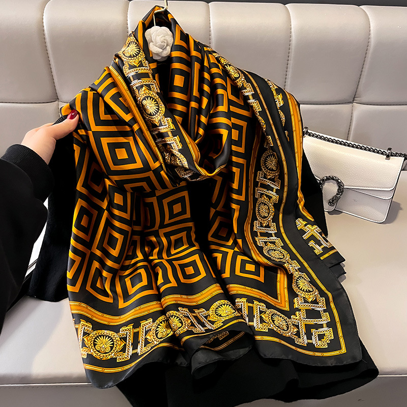 Luxury Brand Silk Scarf Women  - Women Accessories Brands review and price