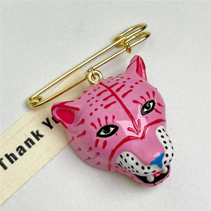 Elegant Enamel Tiger Brooch Pi - Women'S Formal Accessories review and price