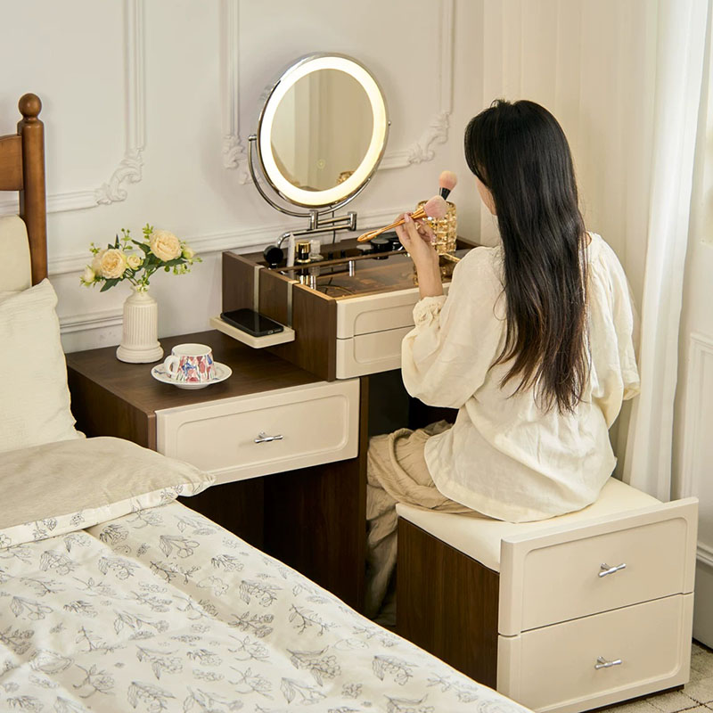 Modern Coffee Vanity Table Wom - Women Accessories Drawer review and price