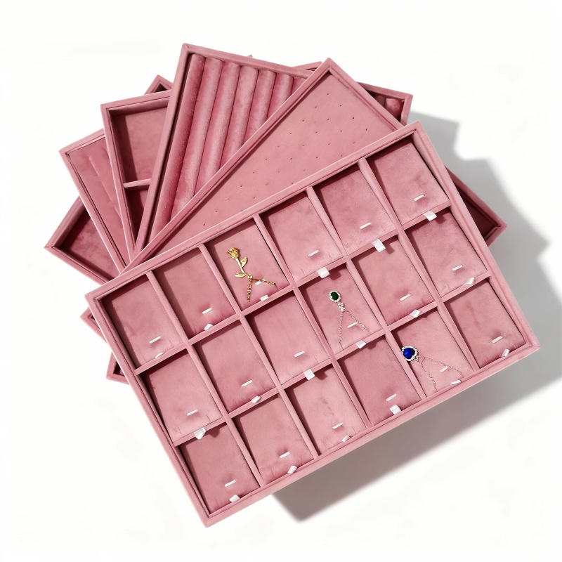 Velvet Jewelry Organizer Trays - Women Accessories Drawer review and price