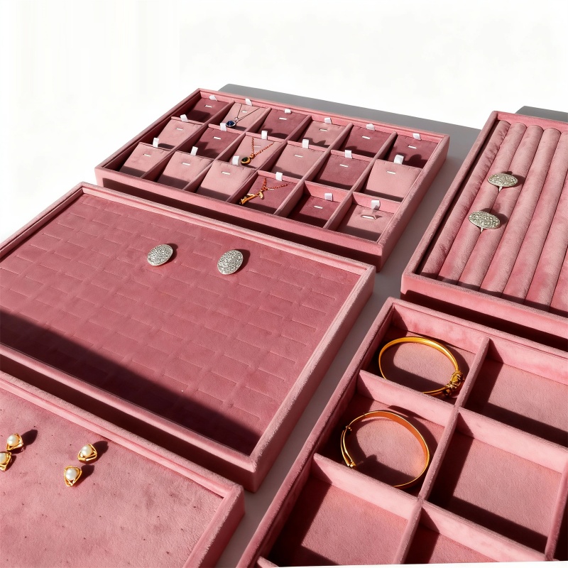 Velvet Jewelry Organizer Trays - Women Accessories Drawer review and price