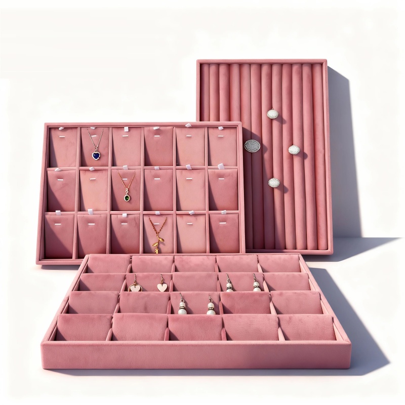 Velvet Jewelry Organizer Trays - Women Accessories Drawer review and price