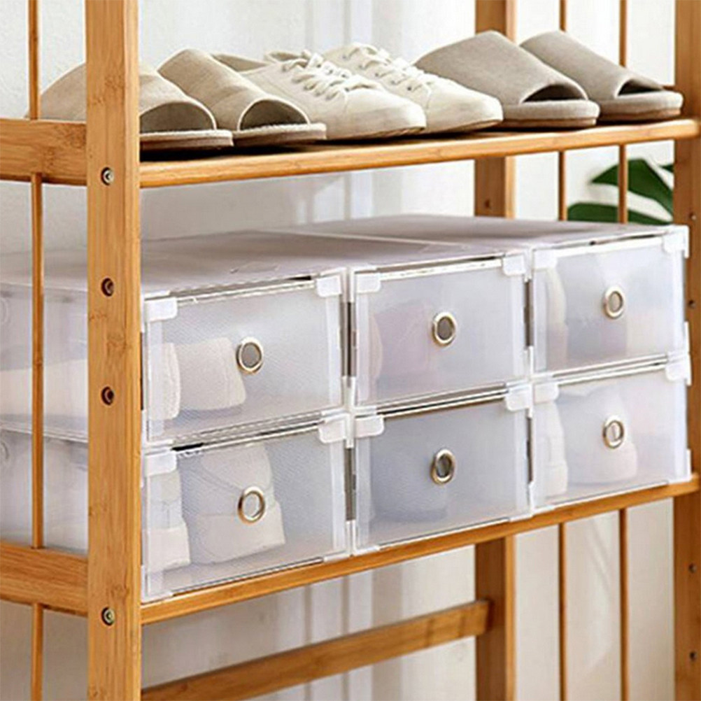 2Pcs Drawer Transparent Shoes  - Women Accessories Drawer review and price