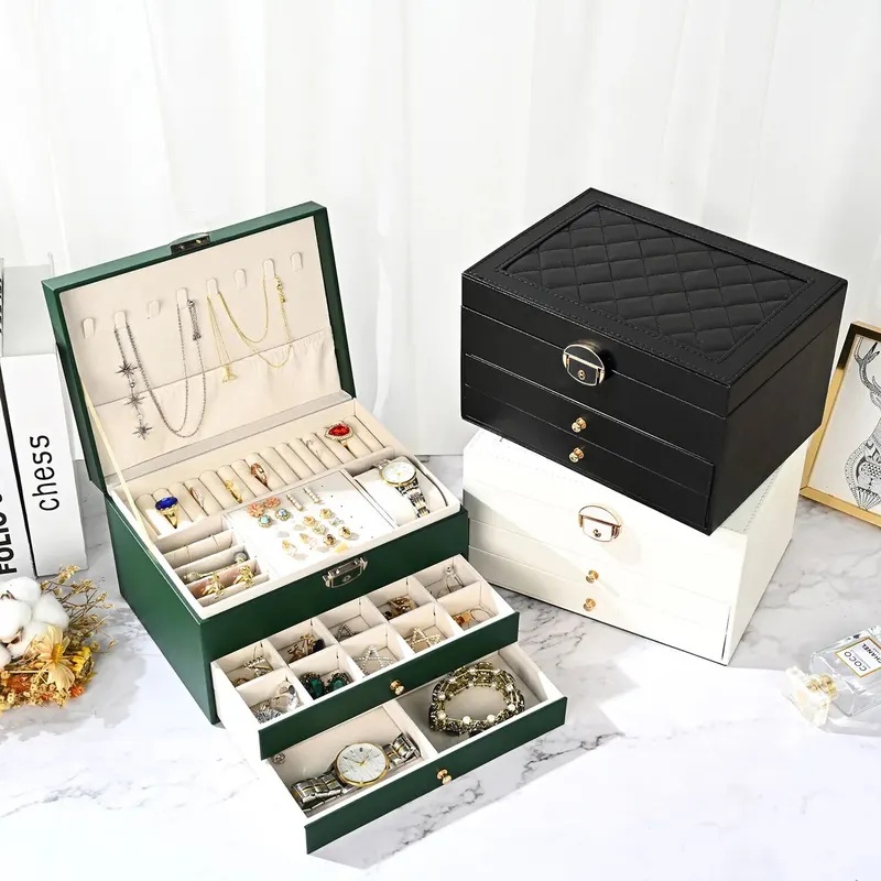 Large Capacity Jewelry Box Mul - Women Accessories Drawer review and price