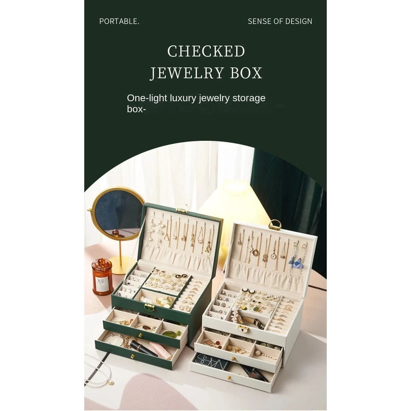 Large Capacity Jewelry Box Mul - Women Accessories Drawer review and price