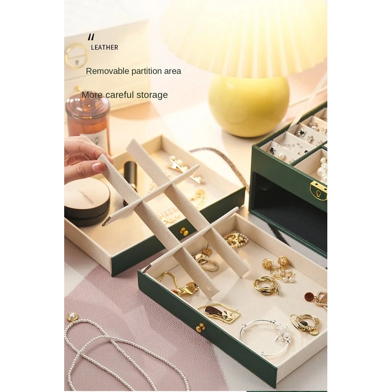 Large Capacity Jewelry Box Mul - Women Accessories Drawer review and price
