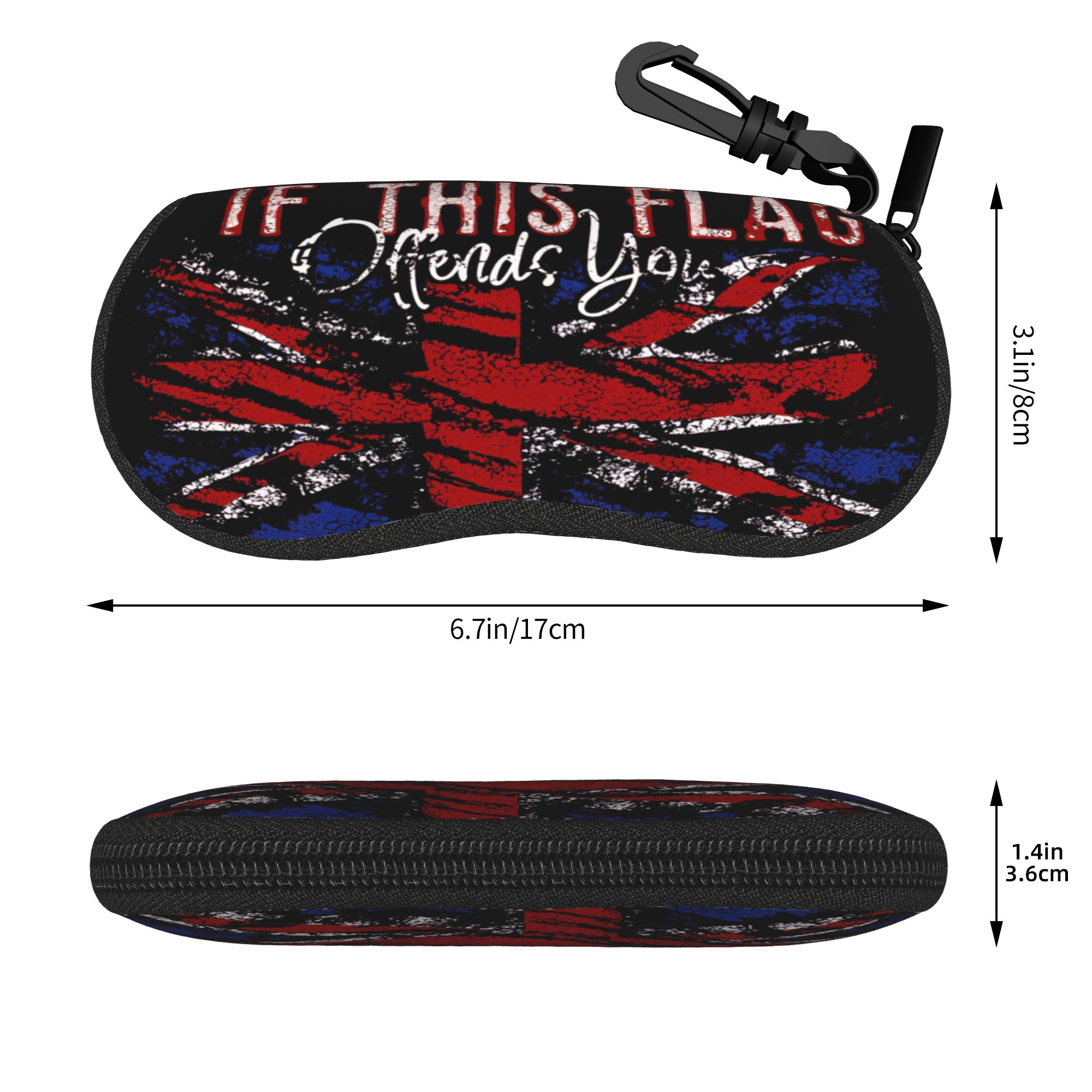 British flag UK Glasses Case M - Women'S Accessories Uk review and price