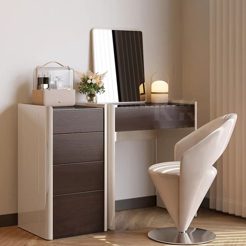 Coffee Modern Vanity Table Com - Women Accessories Drawer review and price