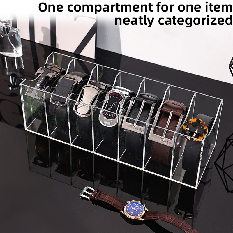 Clear Acrylic Belt Organizer w - Women Accessories Drawer review and price