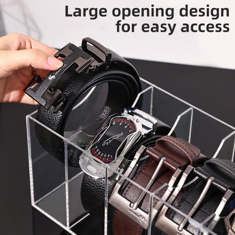 Clear Acrylic Belt Organizer w - Women Accessories Drawer review and price