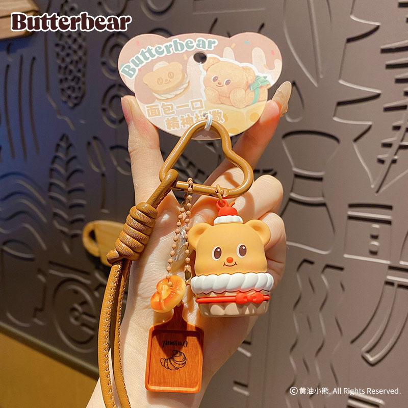 Cartoon Butter Bear Gourmet Ke - Butter Yellow Women'S Accessories review and price