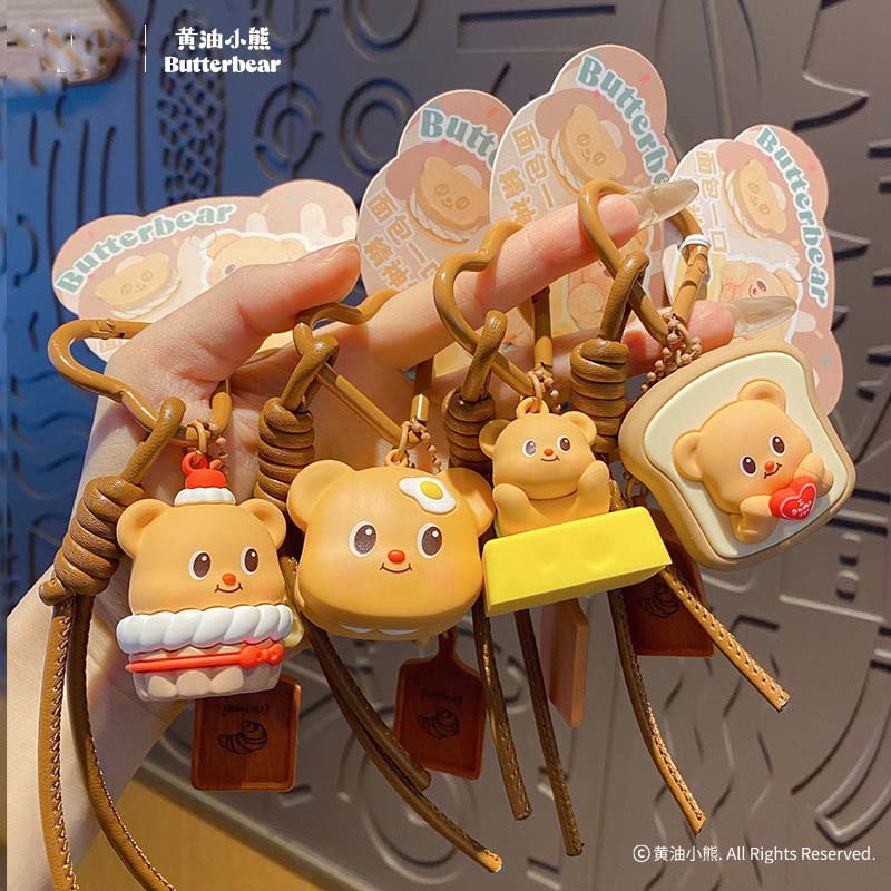 Cartoon Butter Bear Gourmet Ke - Butter Yellow Women'S Accessories review and price