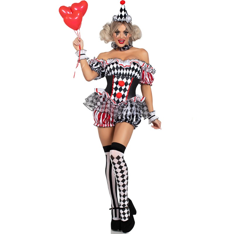 Women Clown Cosplay Costume Ci - Women'S Vacation Accessories review and price