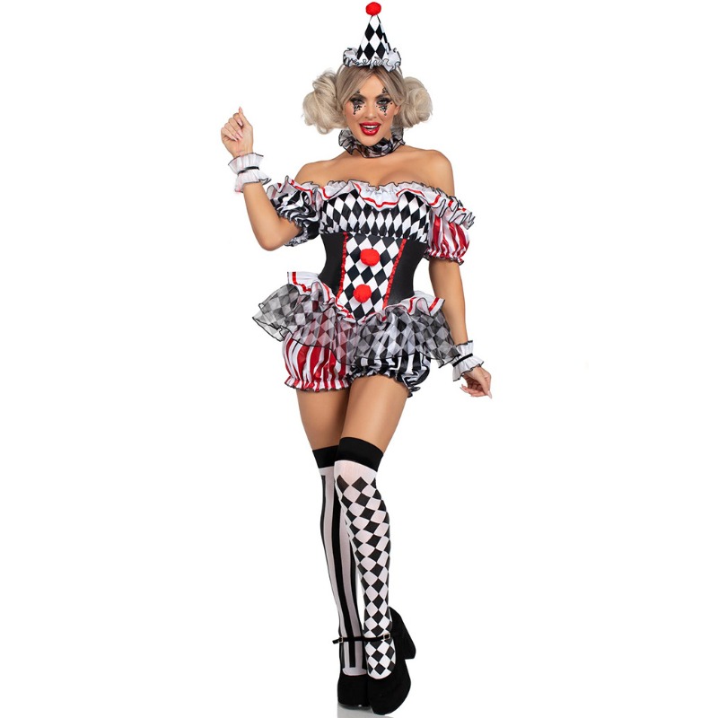 Women Clown Cosplay Costume Ci - Women'S Vacation Accessories review and price