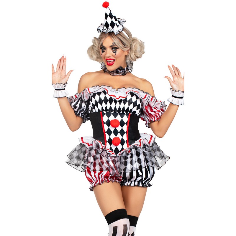 Women Clown Cosplay Costume Ci - Women'S Vacation Accessories review and price