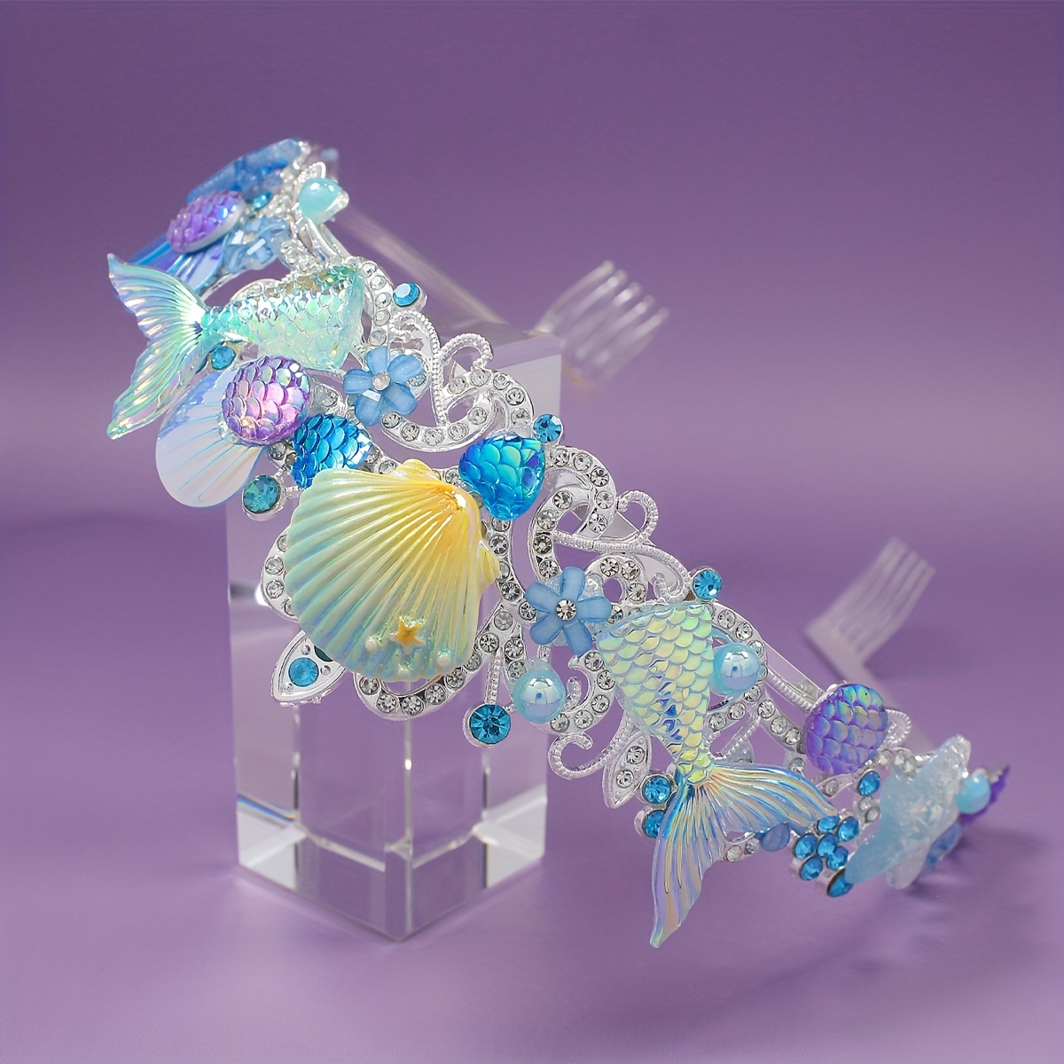 2025 New Mermaid Hair Comb Cro - Women Accessories Gift review and price